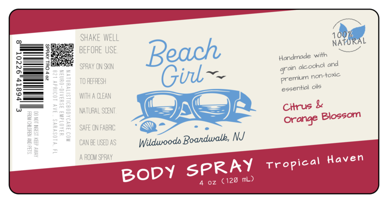 Tropical Haven Body Spray