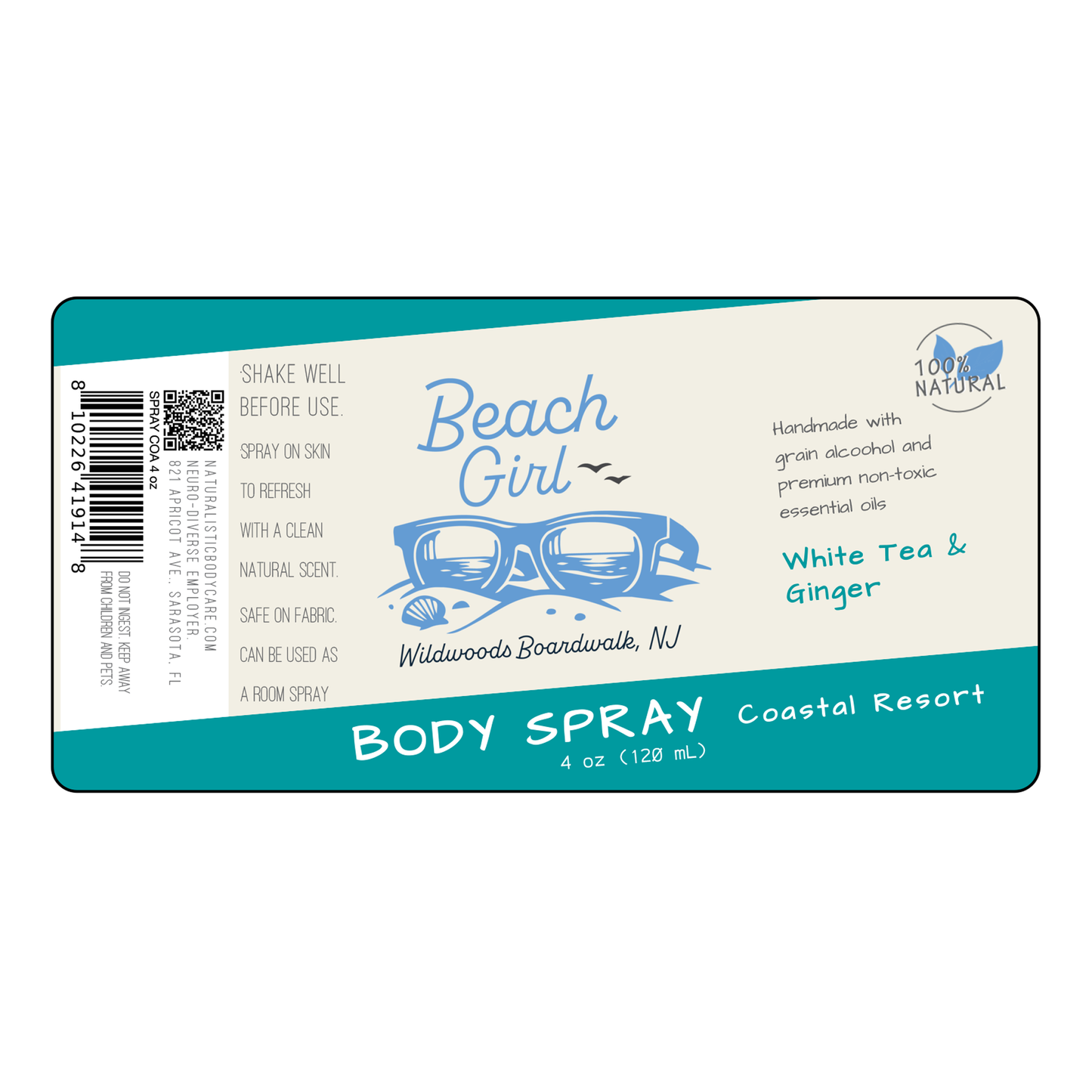 Coastal Resort Body Spray
