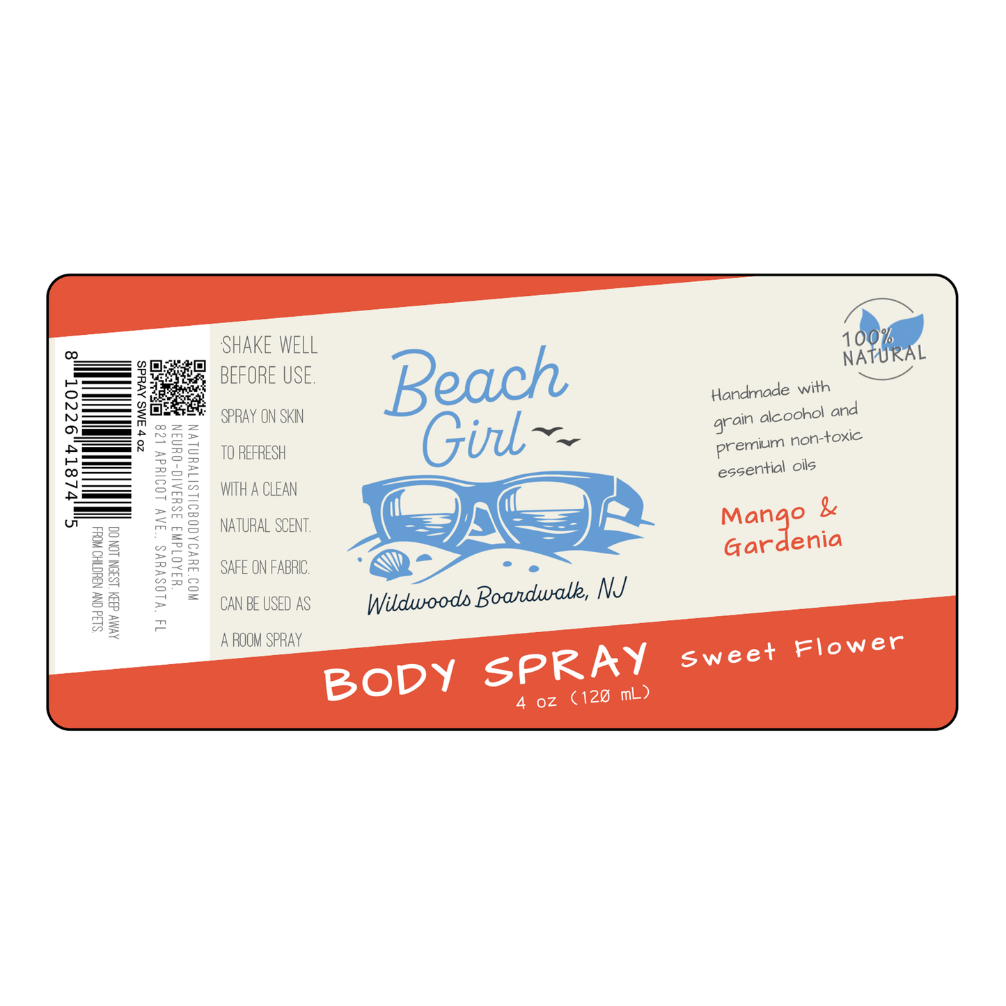 Sweet Flower Body Spray