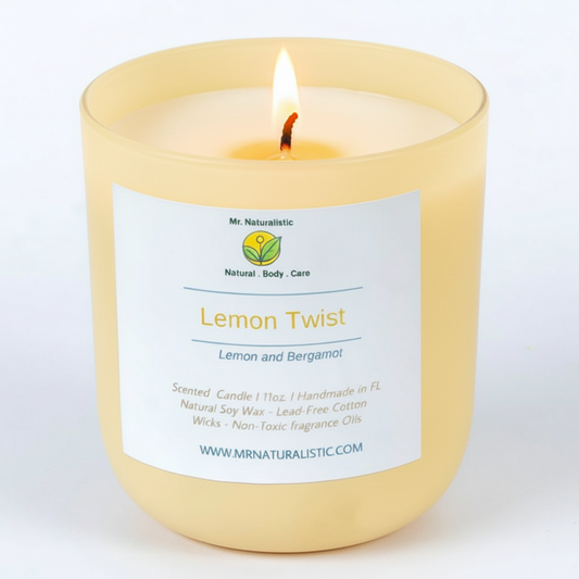 Lemon Twist Soy Candle