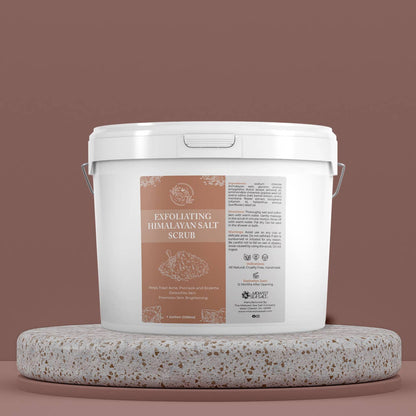 Exfoliating Himalayan Salt Scrub - 128oz