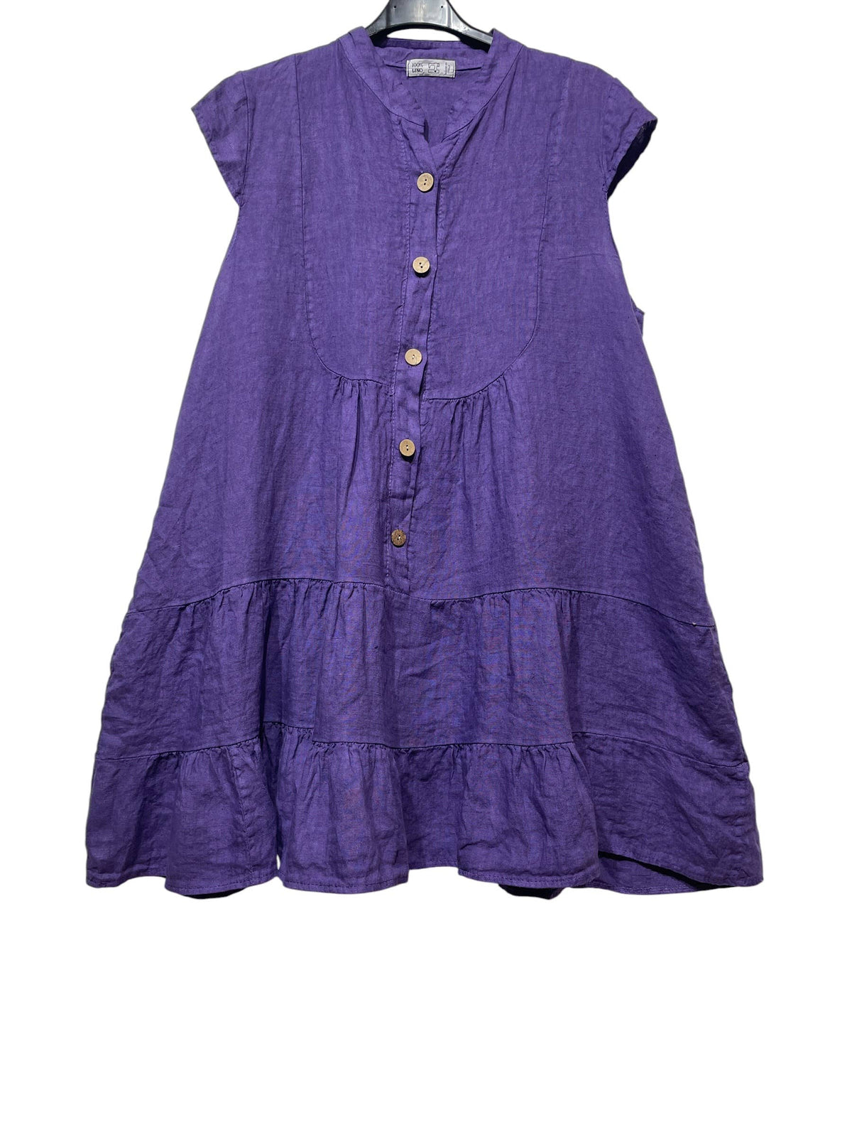 LINEN TUNIC DRESS