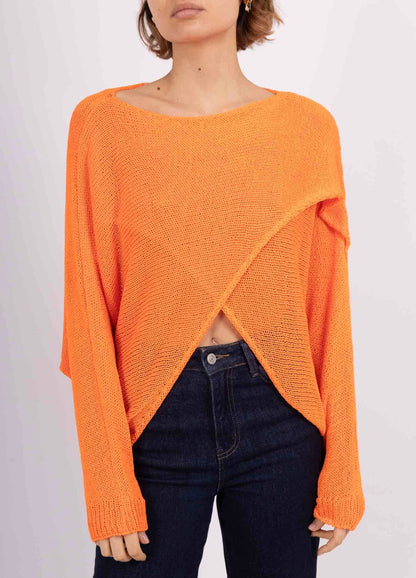 100% COTTON: Orange