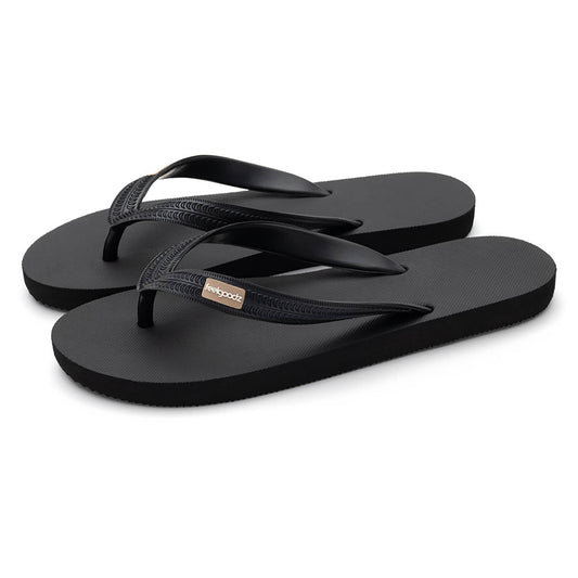 Women's Classicz Core Stellar | Black Rubber Flip Flops