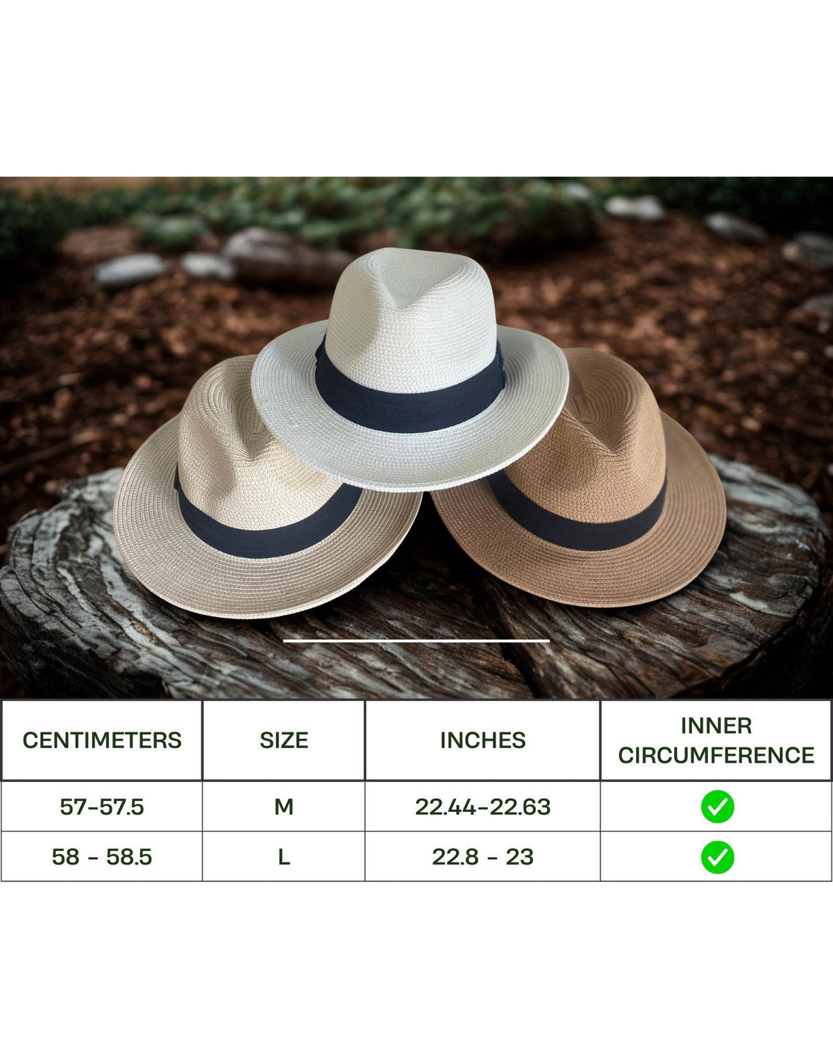 Wide Brim Packable Straw Safari Hat