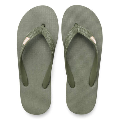 Women's Classicz Core Lichen | Olive Green Rubber Flip Flops