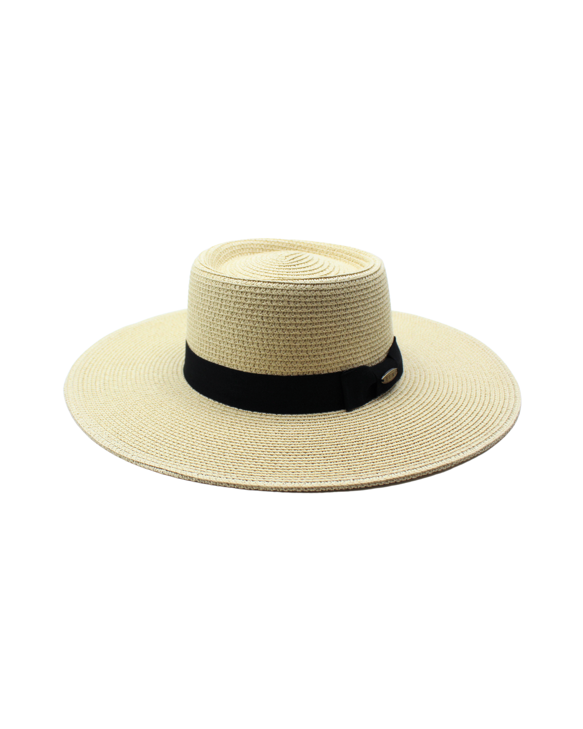 Coastal Chic" Wide Brim Boater Hat | Floppy Hat