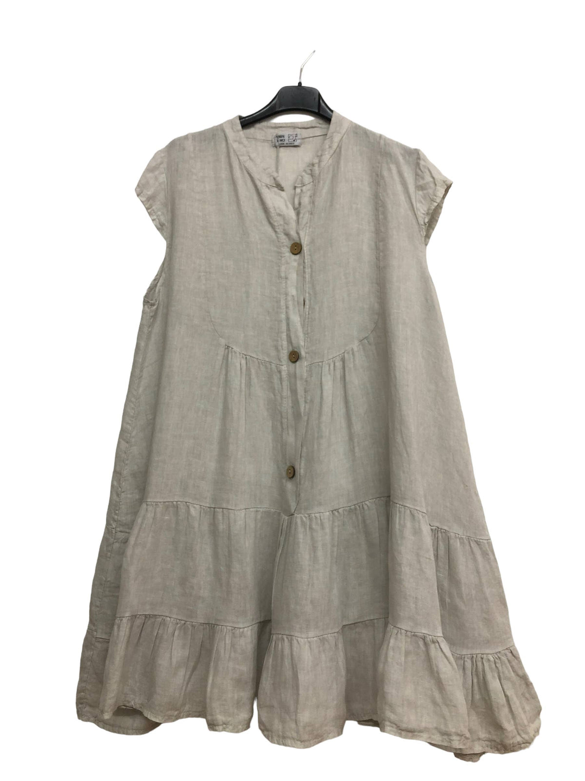 LINEN TUNIC DRESS