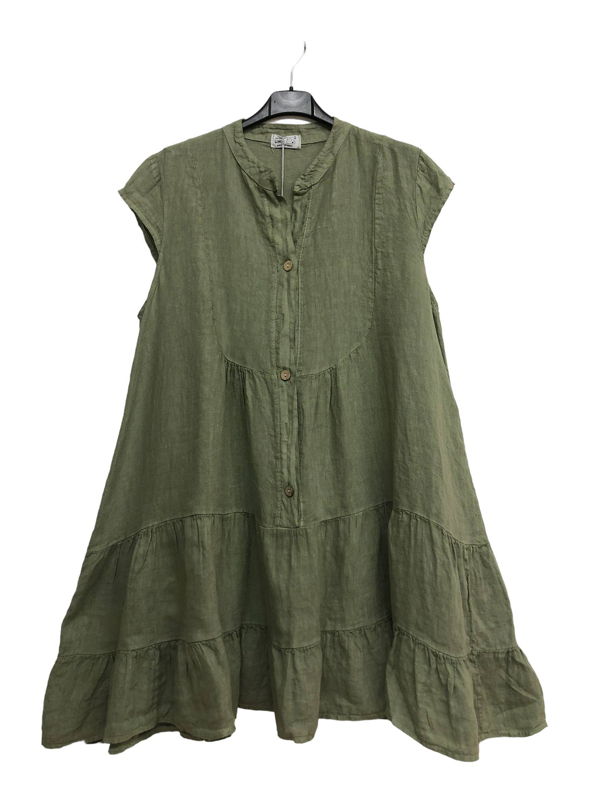 LINEN TUNIC DRESS