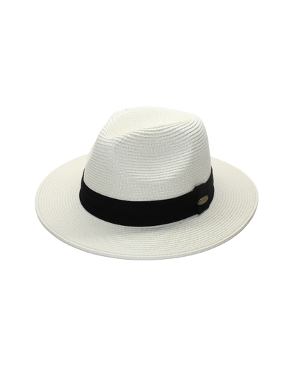 Wide Brim Packable Straw Safari Hat