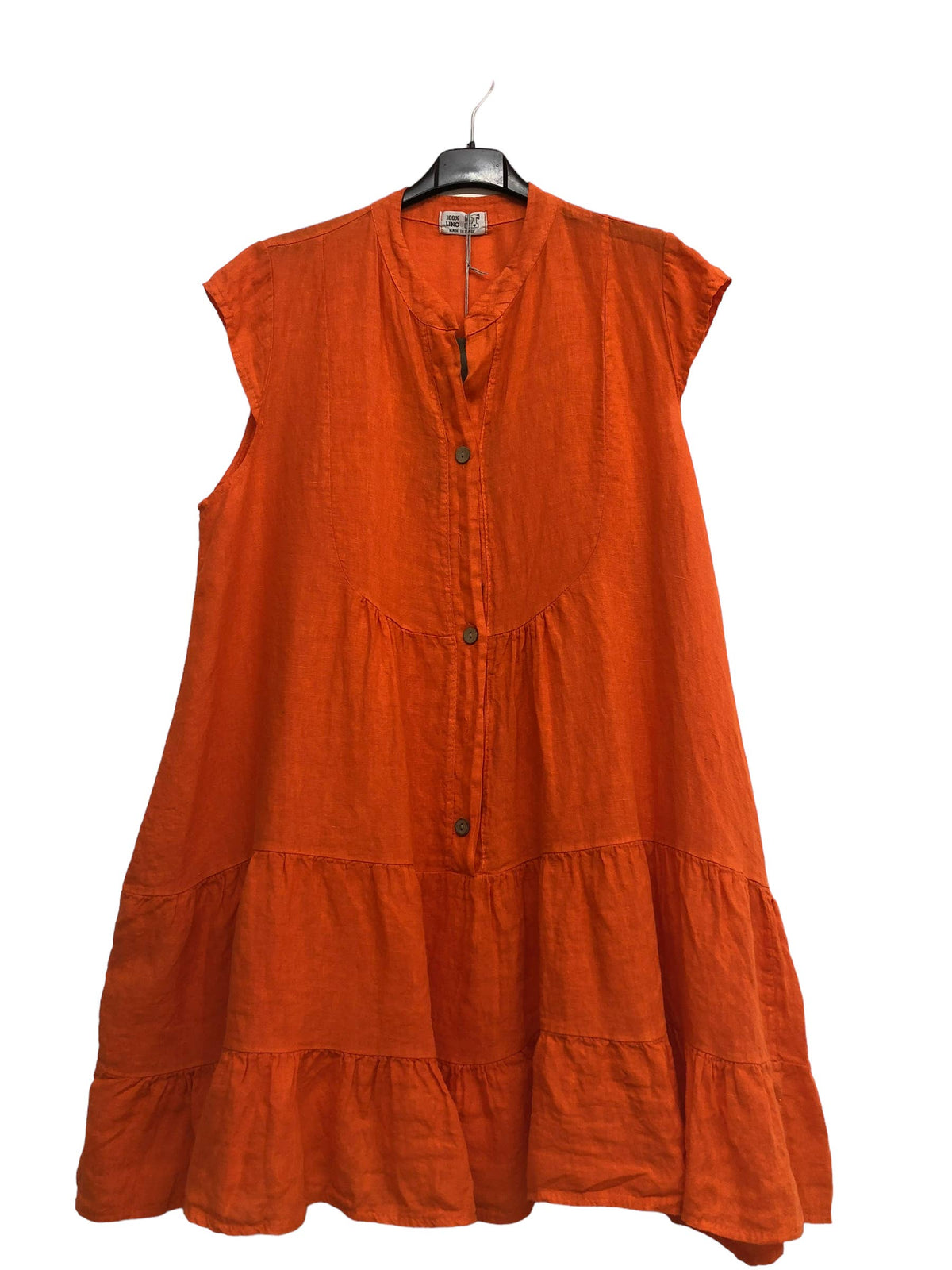 LINEN TUNIC DRESS