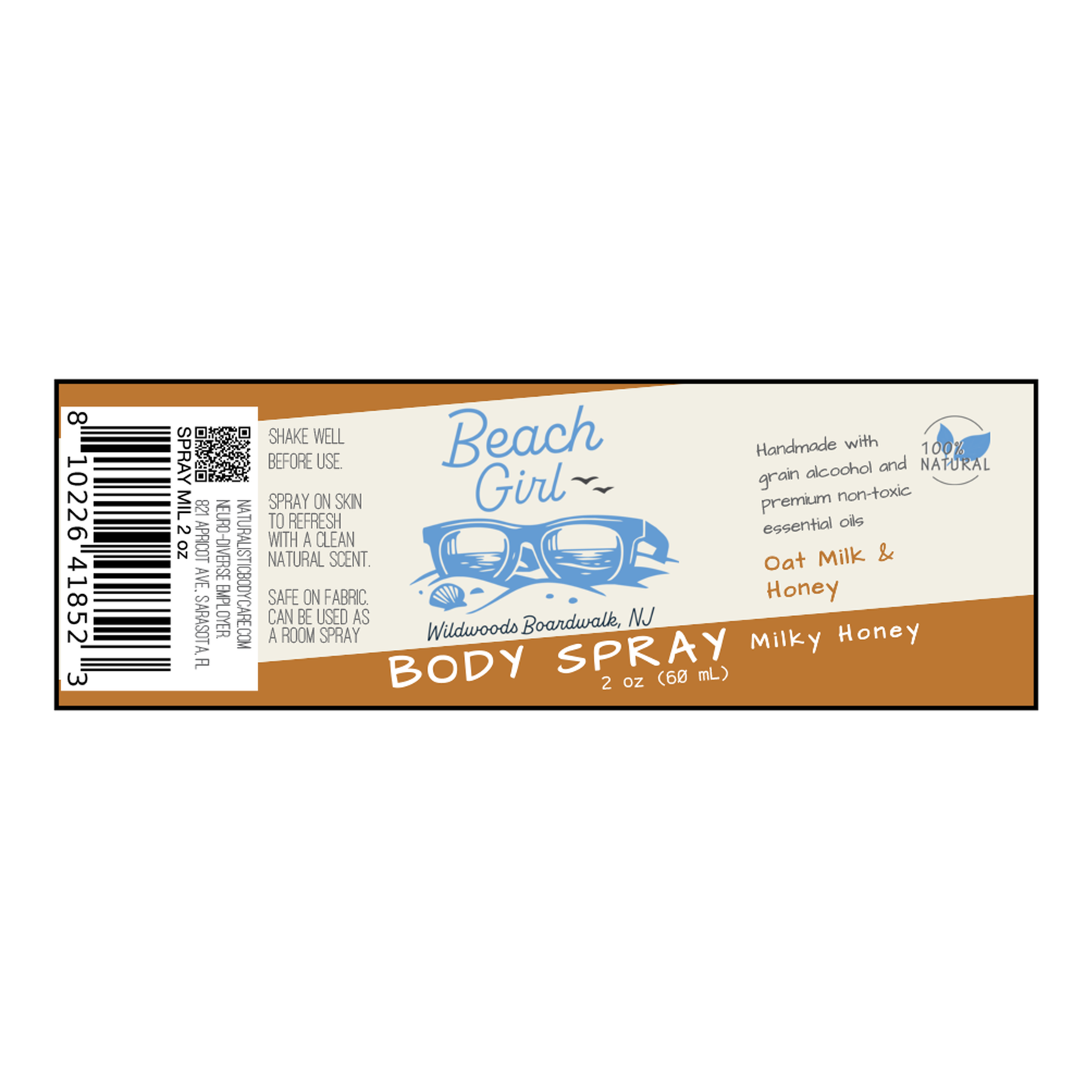 Milky Honey Body Spray