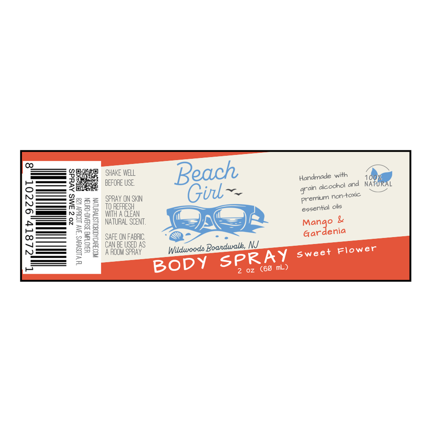 Sweet Flower Body Spray