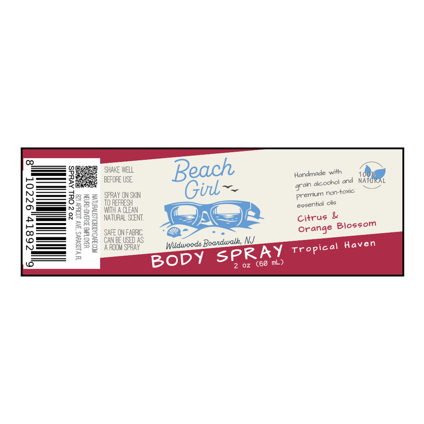 Tropical Haven Body Spray