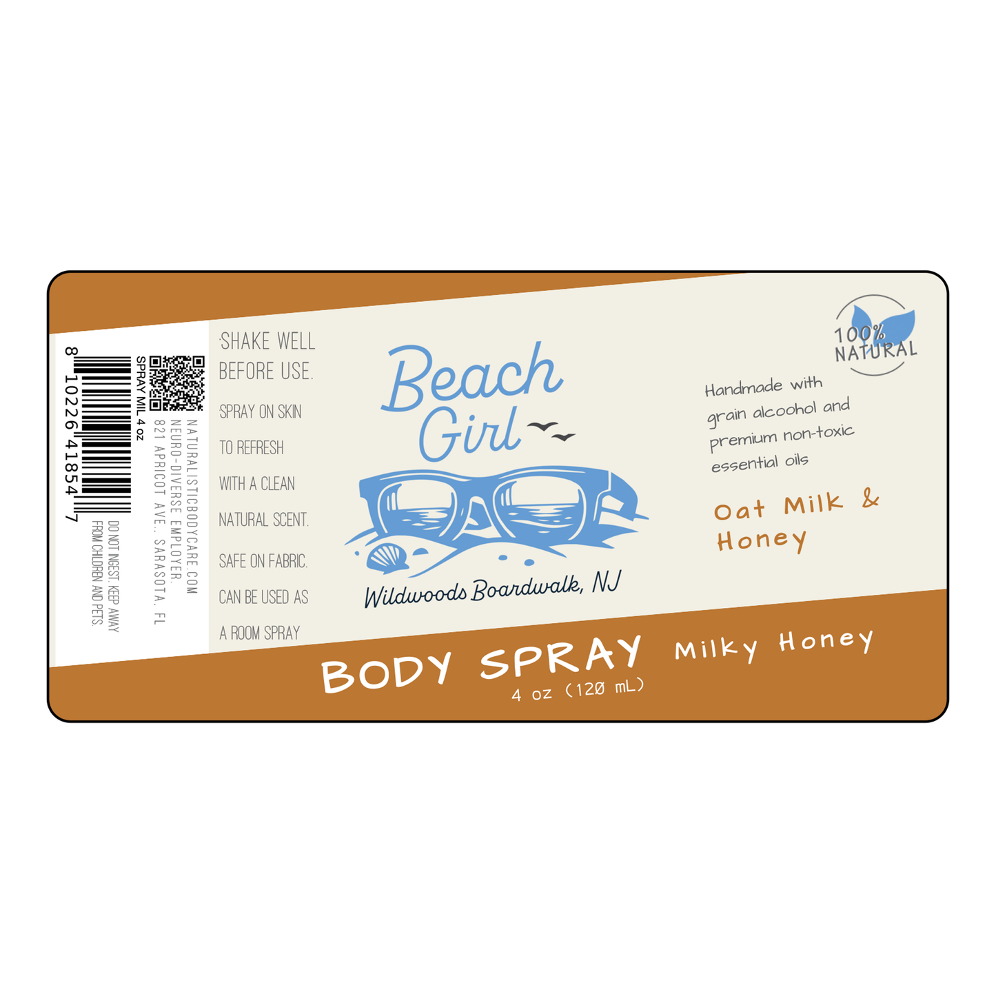 Milky Honey Body Spray
