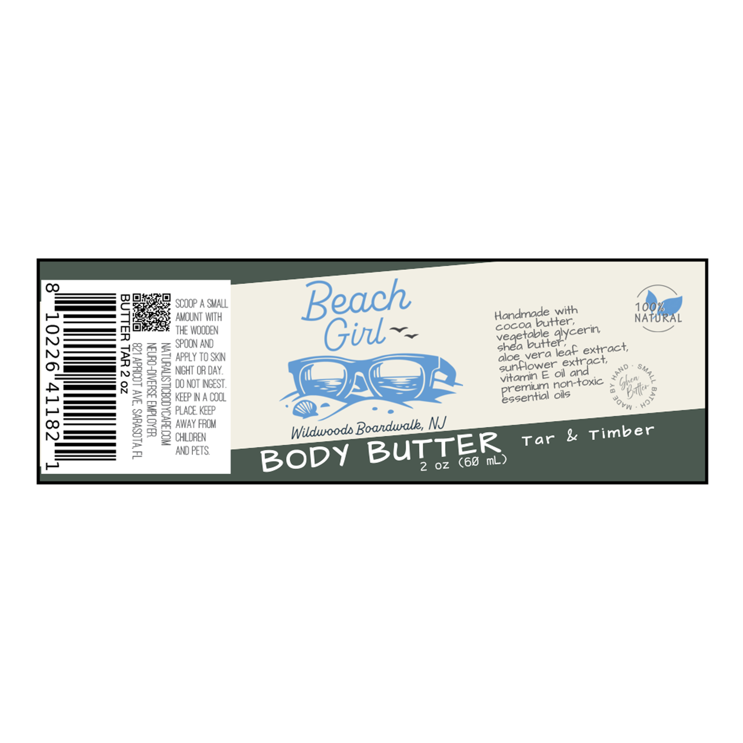 Tar and Timber Body Butter