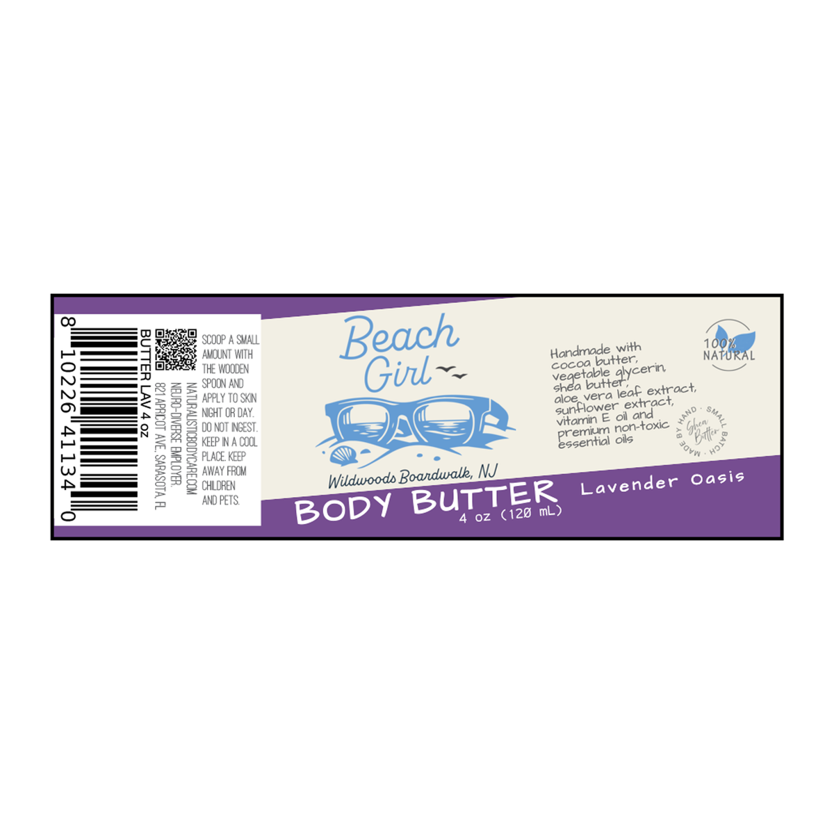 Lavender Oasis Body Butter