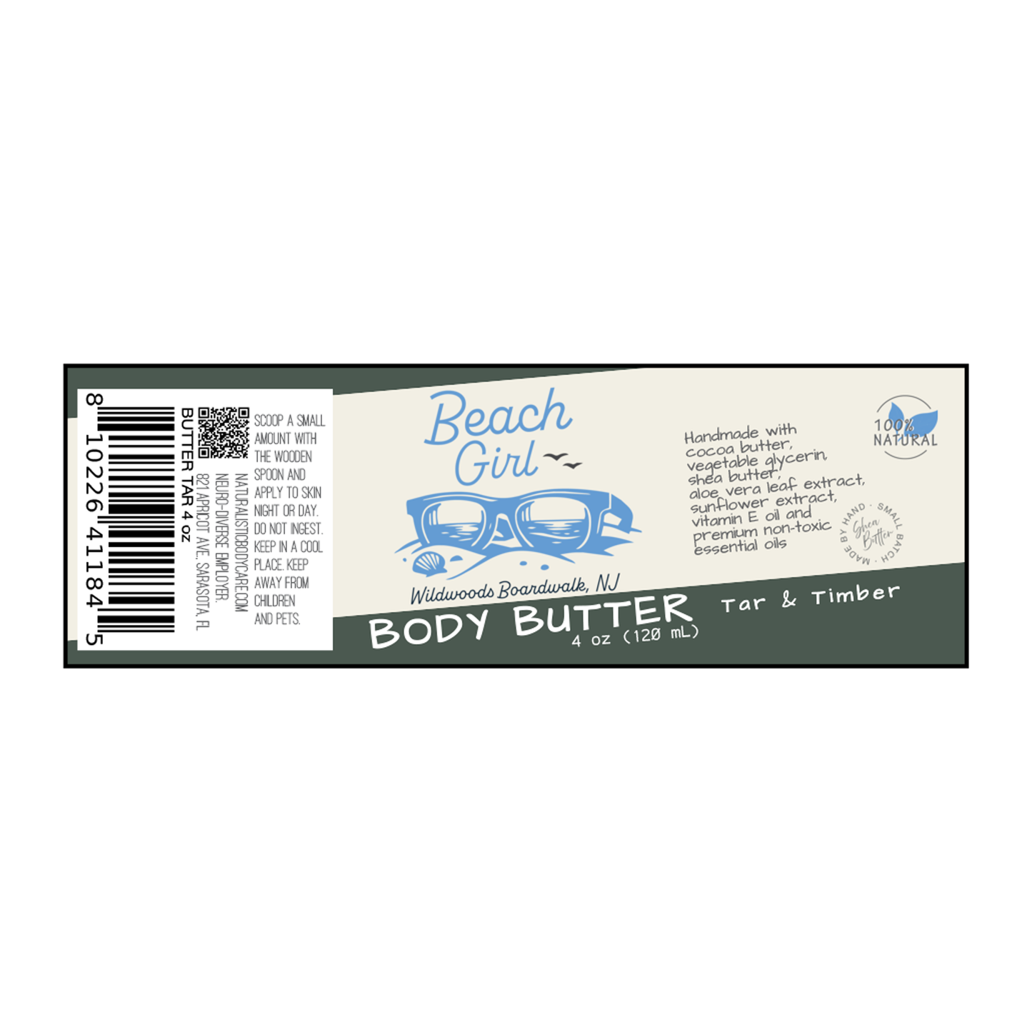 Tar and Timber Body Butter