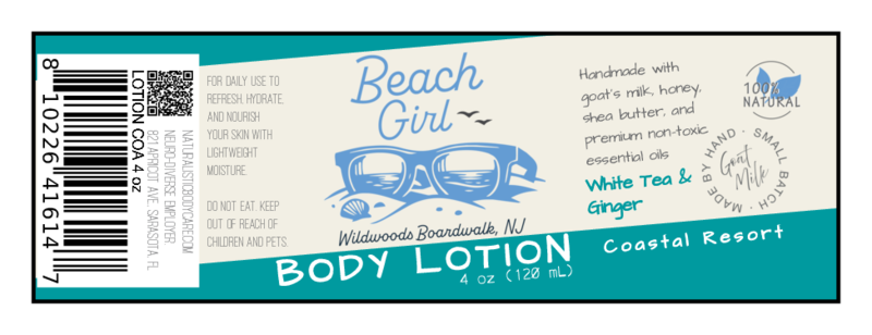 Coastal Resort Body Lotion