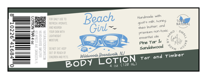 Tar and Timber Body Lotion