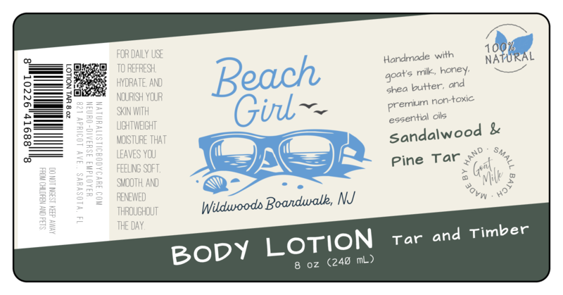 Tar and Timber Body Lotion