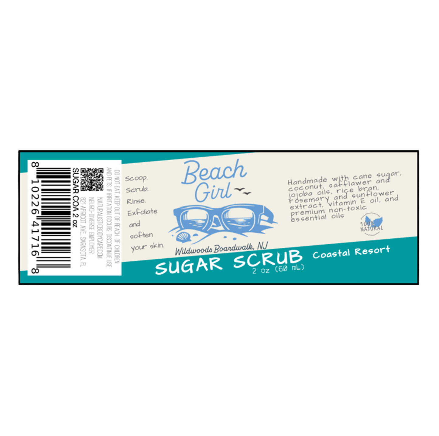 Coastal Resort Sugar Scrub