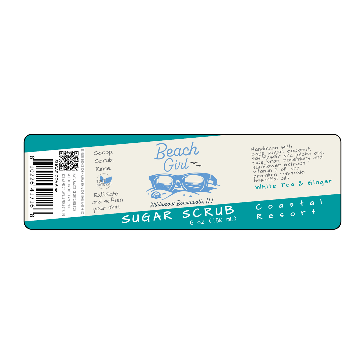 Coastal Resort Sugar Scrub