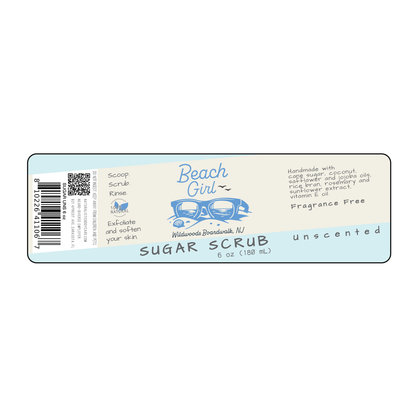 Unscented Sugar Scrub