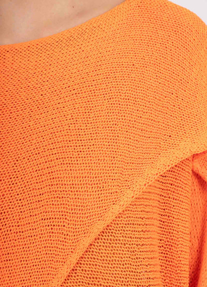 100% COTTON: Orange