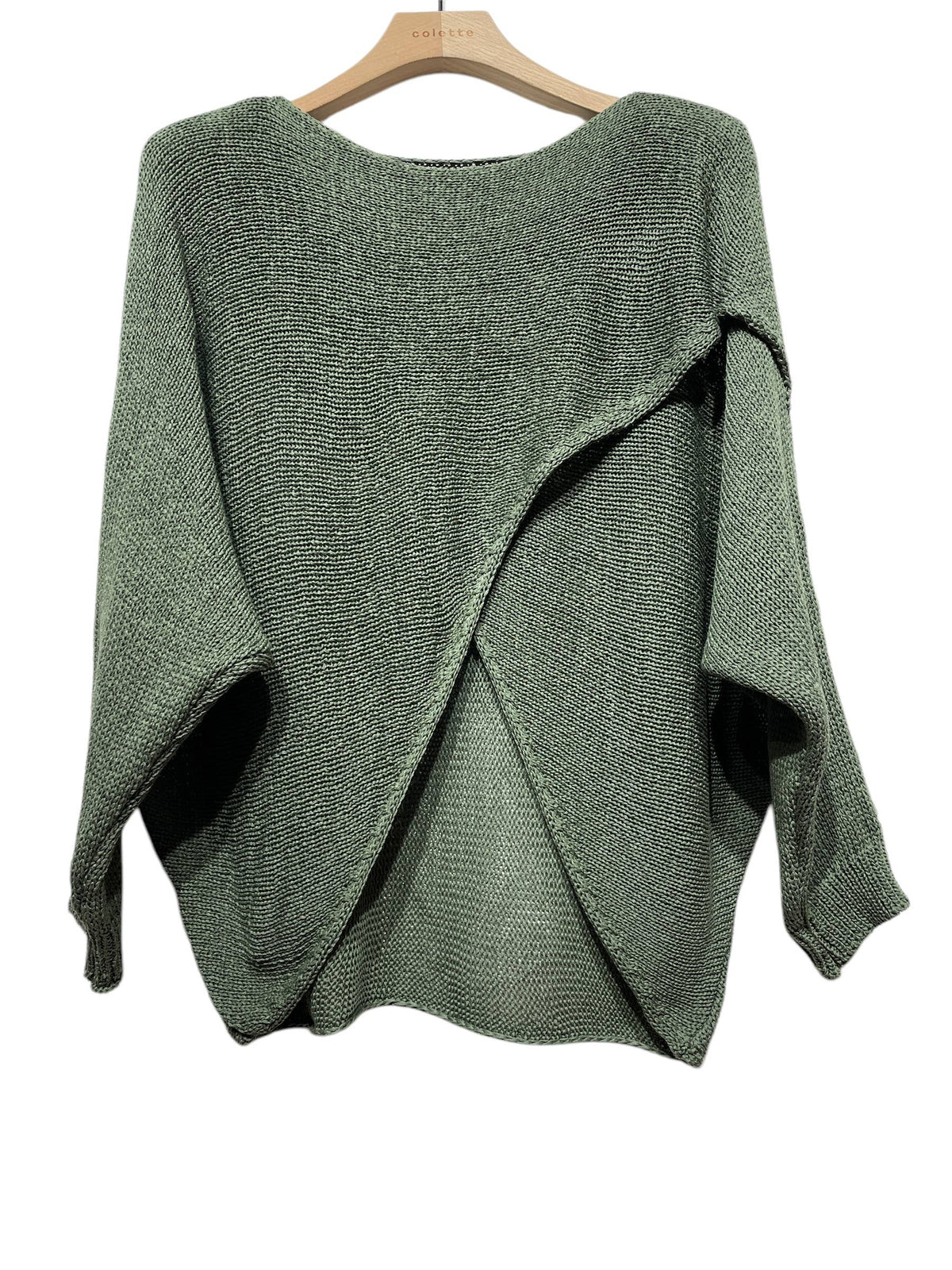 100% COTTON: LIGHT GREEN