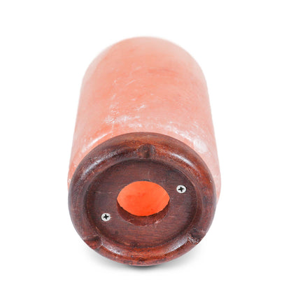 Himalayan Salt Cylinder Shape Lamp 8"