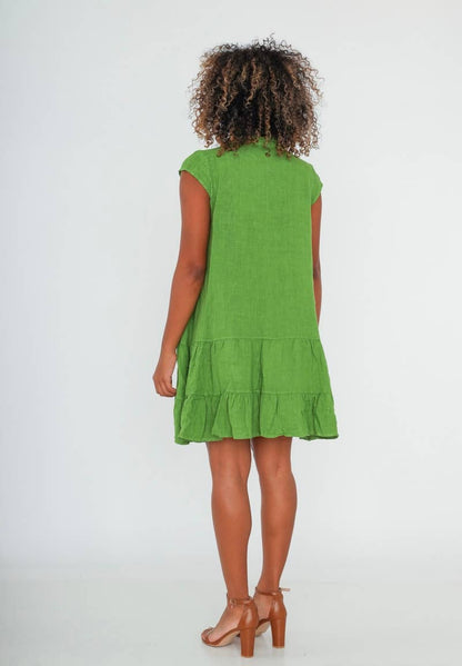 LINEN TUNIC DRESS