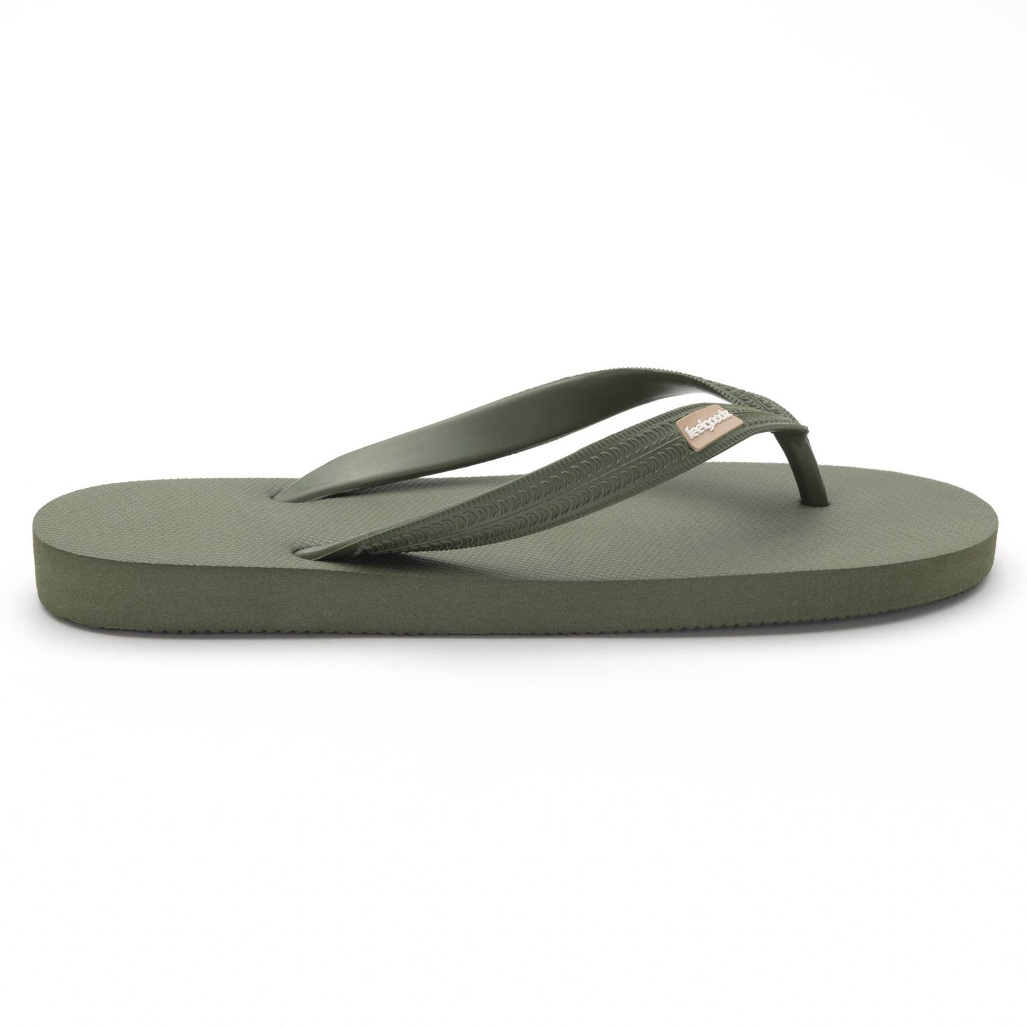 Women's Classicz Core Lichen | Olive Green Rubber Flip Flops