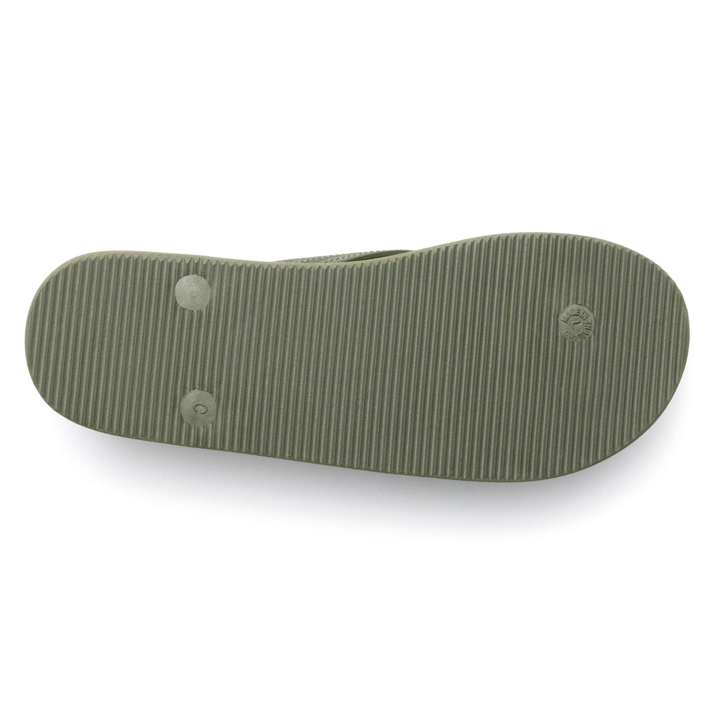 Women's Classicz Core Lichen | Olive Green Rubber Flip Flops