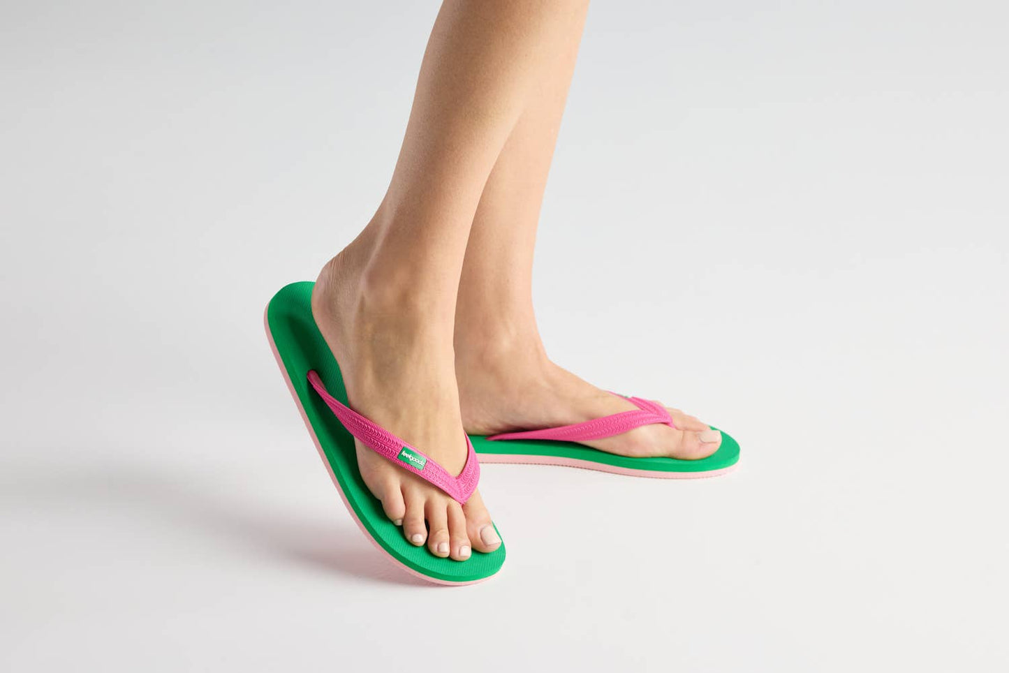 Women's Classicz Ultra Watermelon | Pink + Green Flip Flops