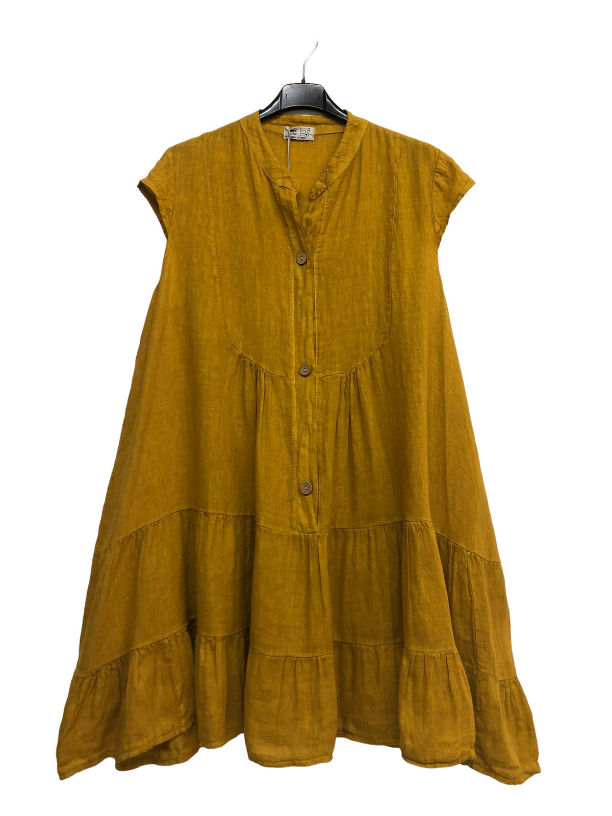 LINEN TUNIC DRESS