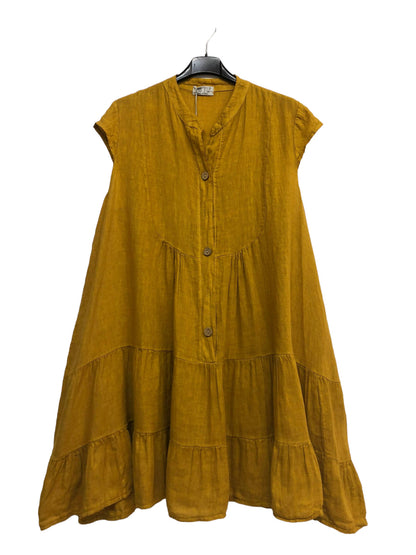 LINEN TUNIC DRESS