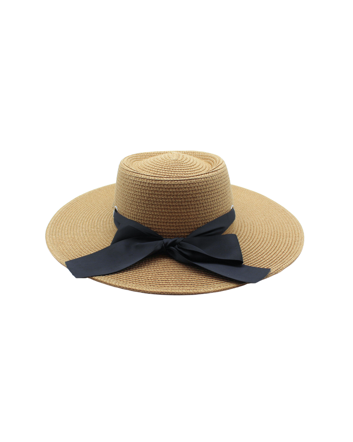 Coastal Chic" Wide Brim Boater Hat | Floppy Hat