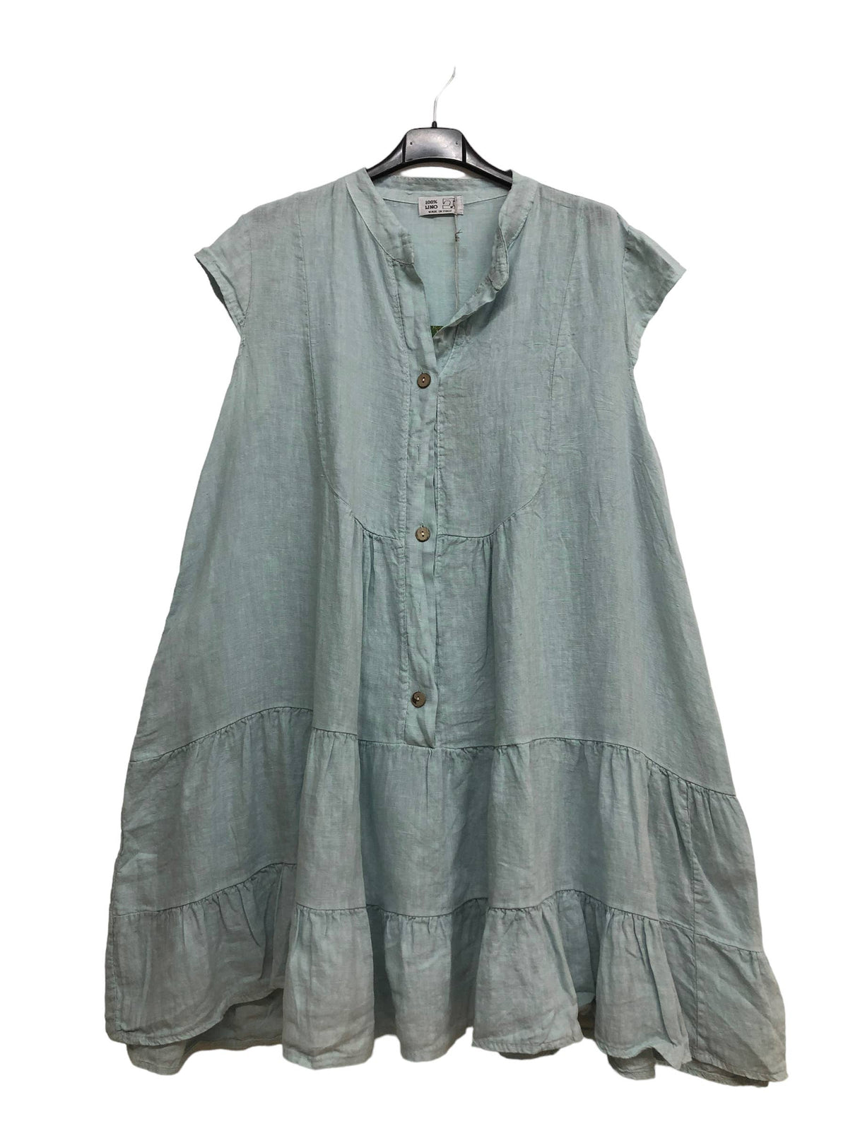LINEN TUNIC DRESS