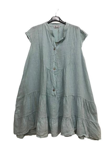 LINEN TUNIC DRESS