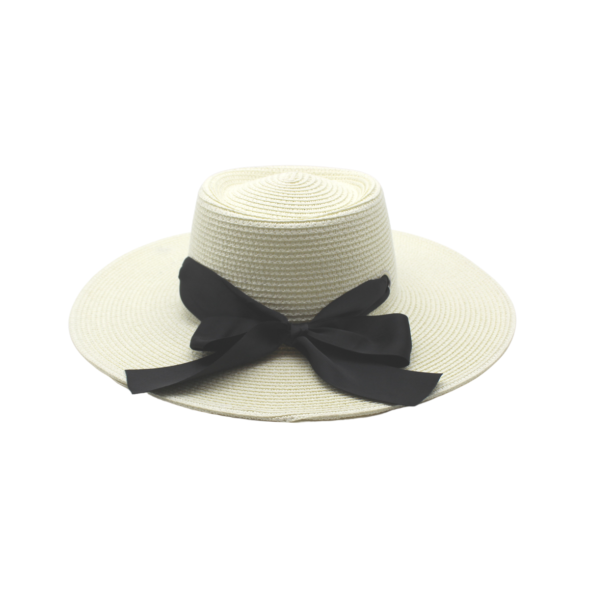 Coastal Chic" Wide Brim Boater Hat | Floppy Hat