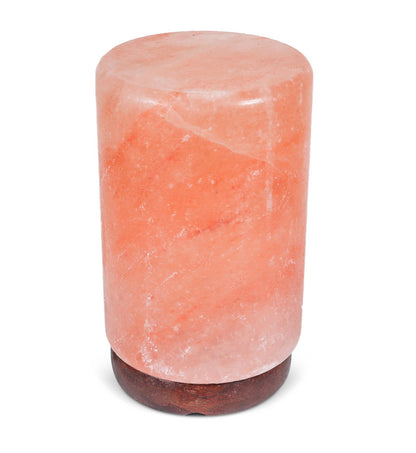 Himalayan Salt Cylinder Shape Lamp 8"