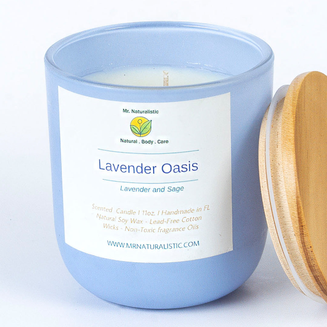 Lavender Oasis Soy Candle