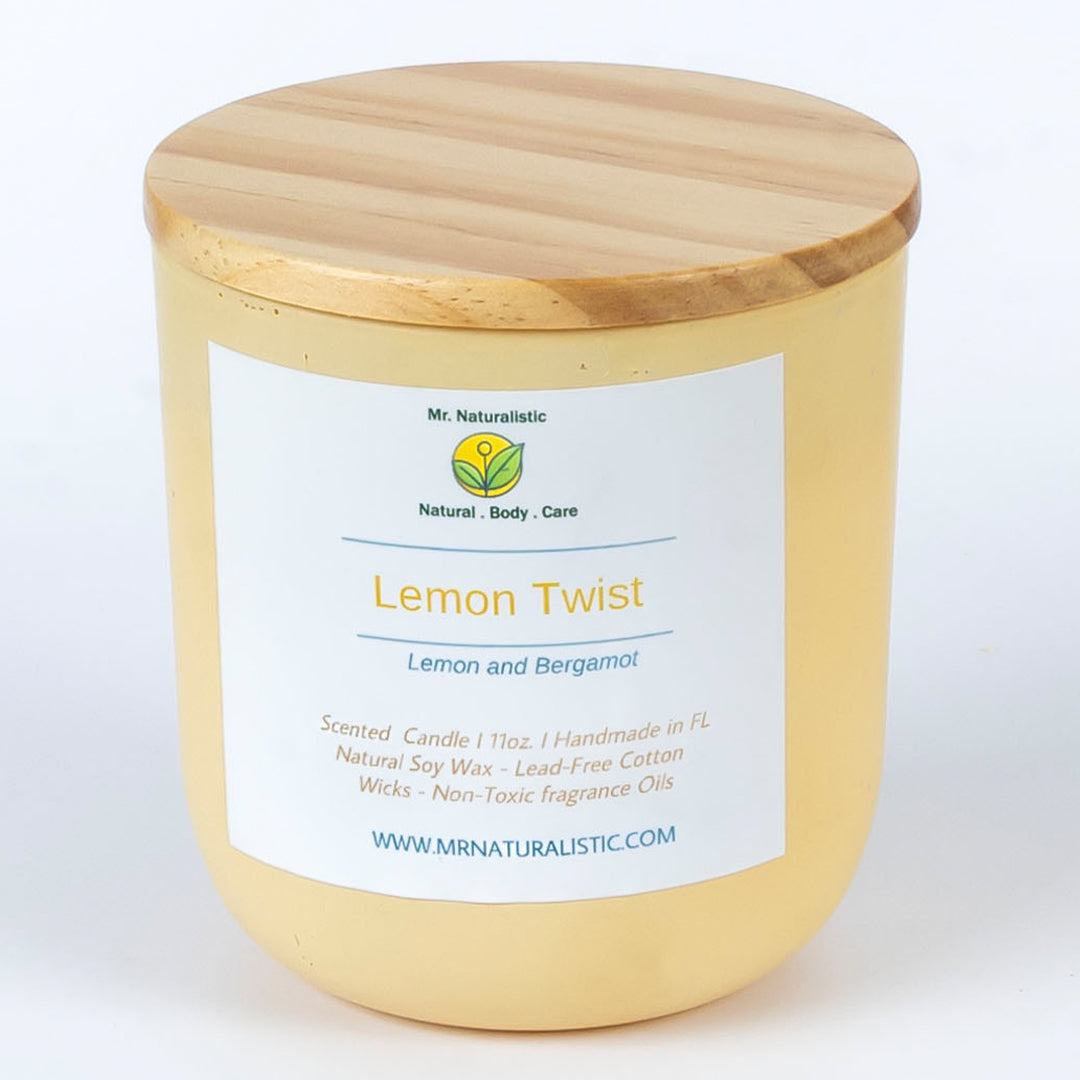 Lemon Twist Soy Candle