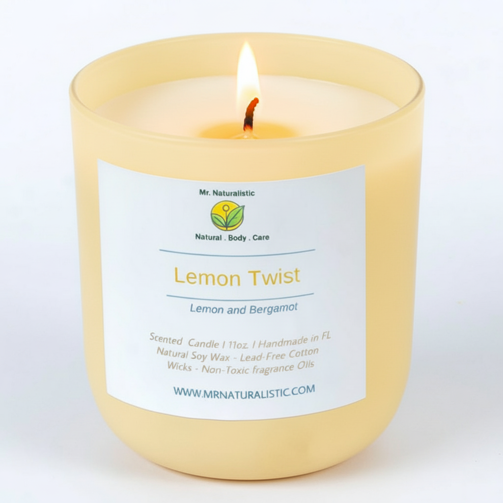 Lemon Twist Soy Candle